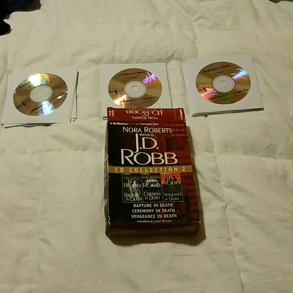 JD Robb CD Collection - 3 Books